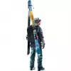 Backpack DEUTER Freerider Pro 34+ — technical freeride ski touring pack, 34 L, black, helmet holder, hipbelt