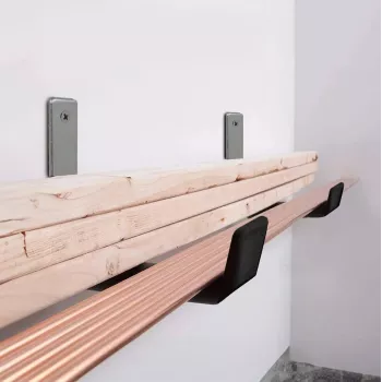 Wall mount MACLEAN MC-435 for displays and devices, max load 15 kg, fixed installation