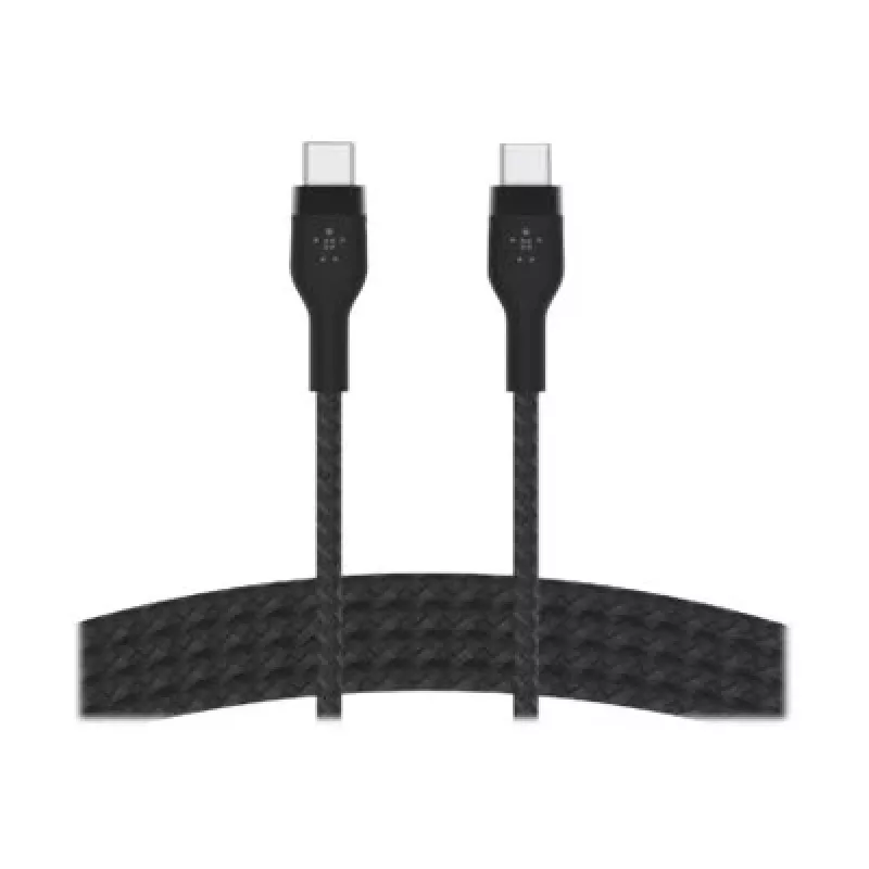 Belkin BOOSTCHARGE PRO Flex USB Cable 1 m USB 2.0 USB C Black (CAB011BT1MBK)