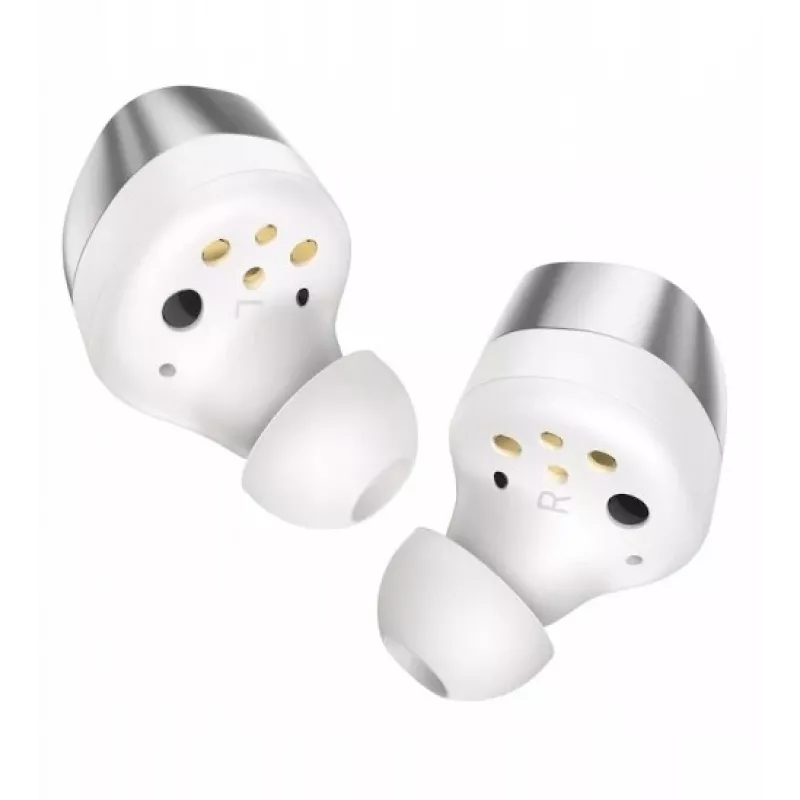 SENNHEISER Momentum MTW4 Wireless Bluetooth Noise-Cancelling Sports Earbuds - White & Silver
