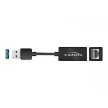 Laptop Dock DeLOCK 65903 USB Type-A Black