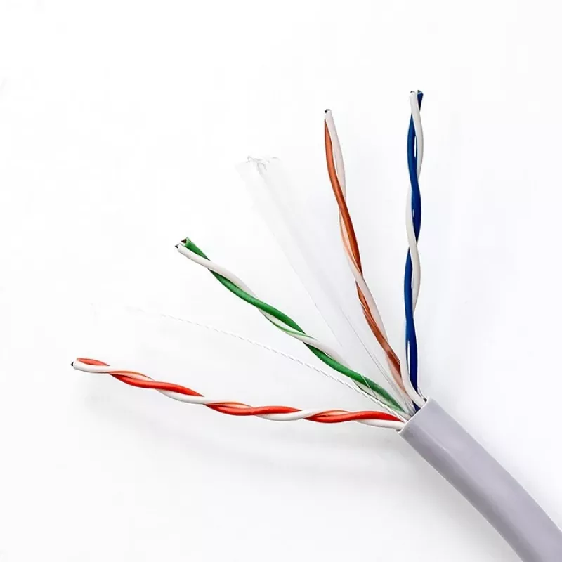 Patchcord UTP cable QOLTEC 50359 RJ45 CAT6 305m Blue