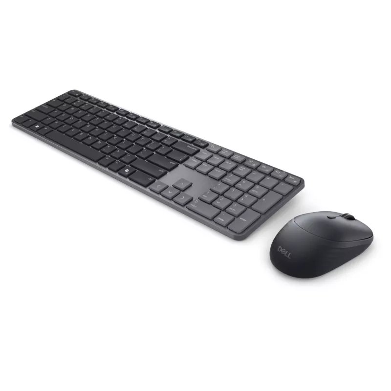 DELL Pro 7 Slim KM726 keyboard Mouse included Home/Office RF Wireless + Bluetooth QWERTY US International Black