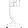 Triple Monitor Stand Snow, for Racing Simulator Cockpit GR500, Monitor Mount White, for monitors 32 - 55