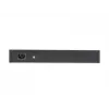 Unmanaged switch LANBERG RSFE-16P-2C-150 — 18-port Gigabit, 16 PoE+/2 SFP, 150 W total, 1U rack, metal, black