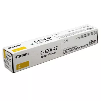Toner Canon EXV47Y C-EXV47 20000 pages Yellow