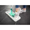 Flat mop Leifheit Profi XL cotton plus — 420 mm width, 360° rotating head, cotton/fiber, aluminium handle