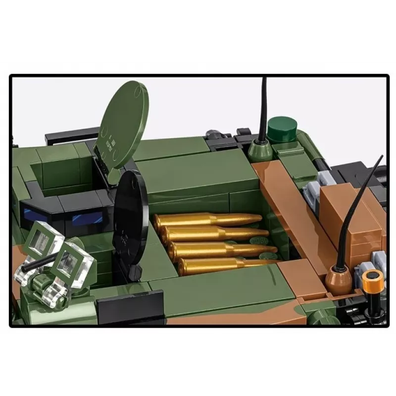 Construction set Cobi M1A2 SEPV3 Abrams model with 1,065 bricks