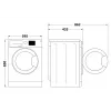 Washing Machine Indesit Mtwsa 61294 W Pl 1200 Obr/min 6 Kg