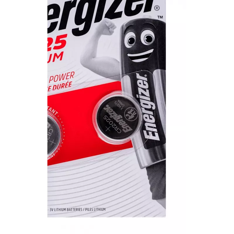 ENERGIZER BATTERY SPECIALIZED CR2025/2, 3V, ECO