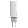 Charger Baseus CCGAN2L-B02 Indoor AC Fast Charging 20V 1xUSB 1xType-C White