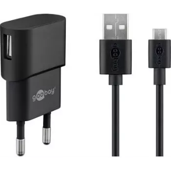 Goobay 45296 Charger for Mobile Devices Indoor Black (45296)