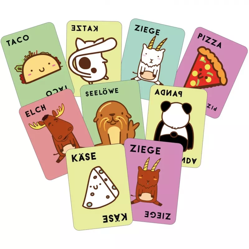 Taco Cat Goat Cheese Pizza: Voll verdreht, Card Game