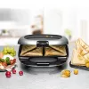 ROMMELSBACHER ST 1000, Black, Silver, Plastic, temperature, 1000 W, 230 V, 302 mm