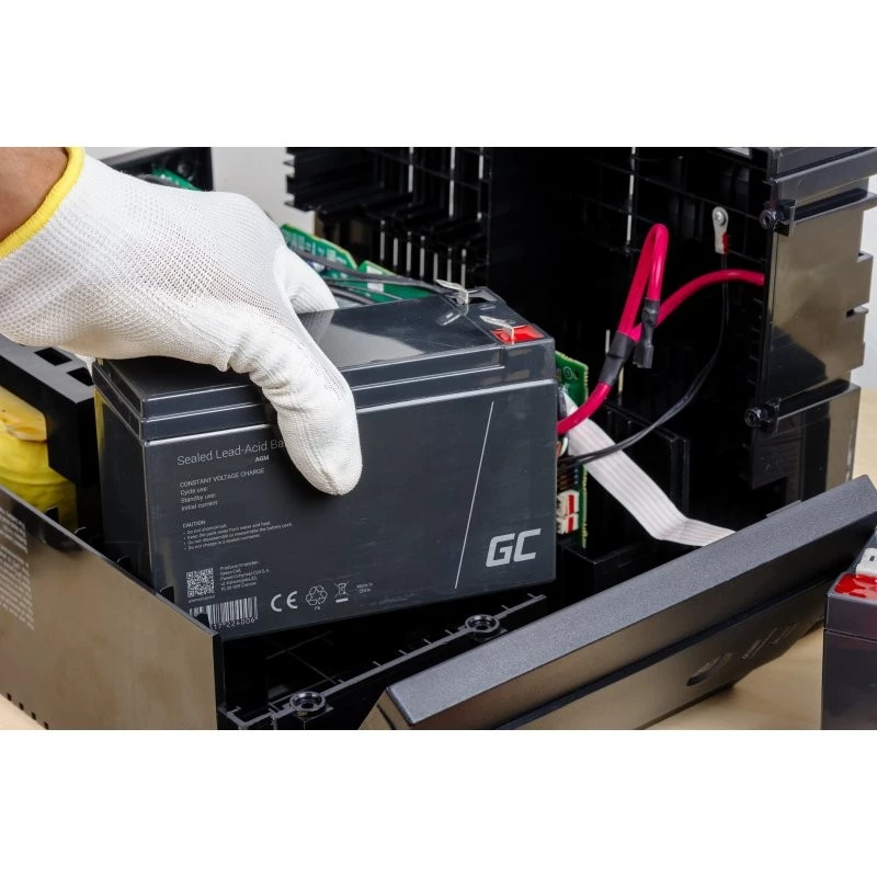 UPS battery Green Cell AGM50 12 V 10 Ah VRLA AGM, 65×151×95 mm, 2.45 kg, black