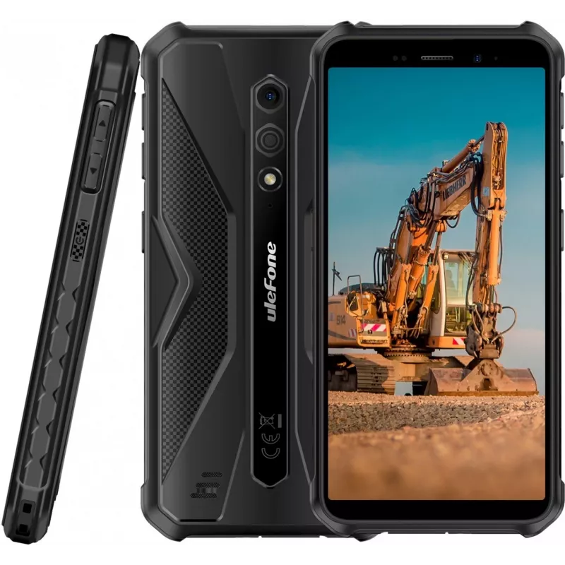 Rugged smartphone UleFone Armor X12 — 3GB RAM, 32GB storage, All Black