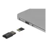 DeLOCK USB 2.0 Card Reader Black Micro SD MicroSDHC MicroSDXC 480 Mbit/s
