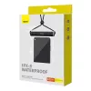 Waterproof phone case Baseus AquaGlide cylindrical slide lock, black