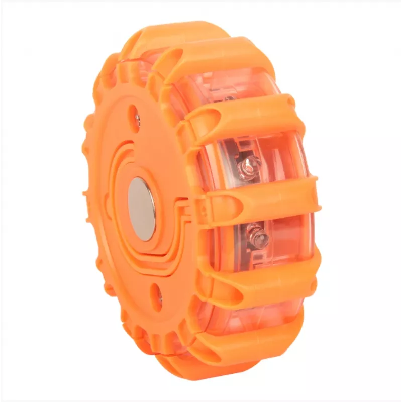 LED emergency signal and flashlight Tellur TLL441101 — 3×AAA, magnetic, orange