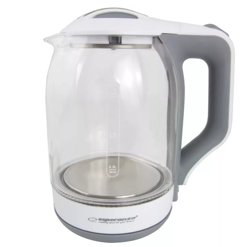 Electric kettle Esperanza 1.7 L 1500 W White Multicolor