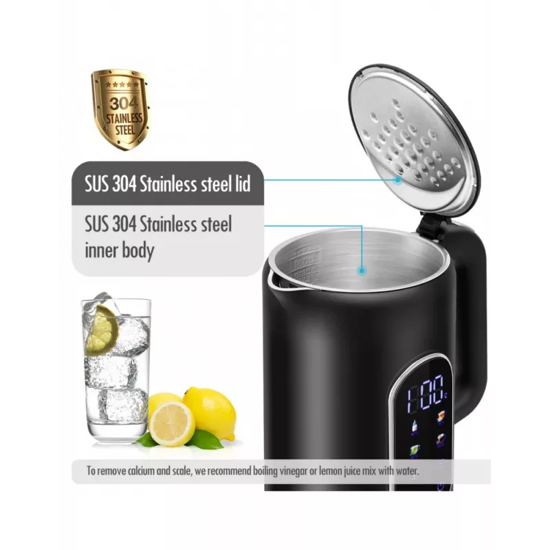 Electric kettle Forme FKG-2117 1.7L 2200W Black