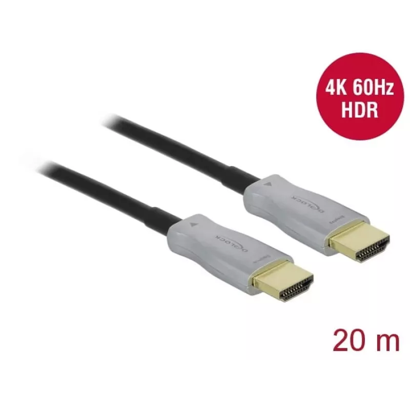Active Optical Cable HDMI 4K 60 Hz 20 m DeLOCK 85015