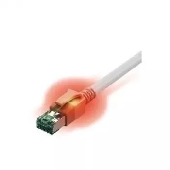 EasyLan EASY CS1OW0050 - DualBoot® LED Patch Cable, Cat.6a, S/FTP, White, 5m