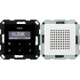 Radio clock Gira Clock 228027 Digital FM 87.5–107.9 MHz, digital tuner, wall/desk mount