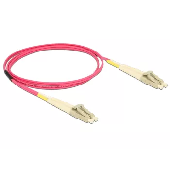 Fibre optic cable DeLOCK 84640 1m LC Violet