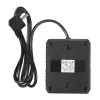 Power strip MACLEAN MCE387 B — 2 sockets, 3×USB A, 110–240V, 1.5 m cable, max 2500W