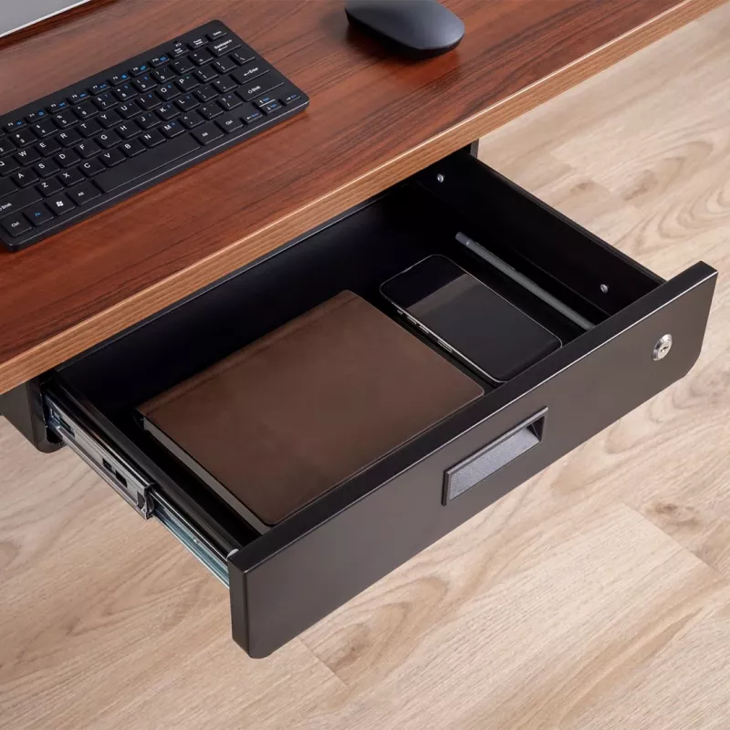 Desk drawer MACLEAN MC-461 ergonomic compact design, easy installation, under-desk accessory