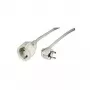 Hama “Profi” Extension Cable with Earth Contact, 5 m, white