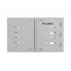 19 inch 6U Wall-Mount Rack LANBERG 497x400/240 gray