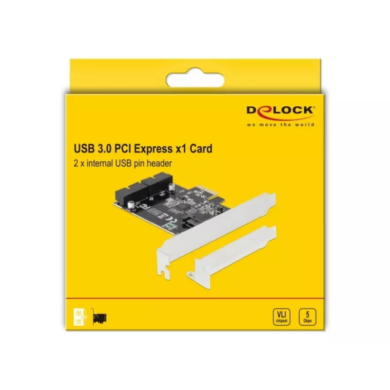 Internal USB 3.2 Gen 1 Adapter DeLOCK 90387