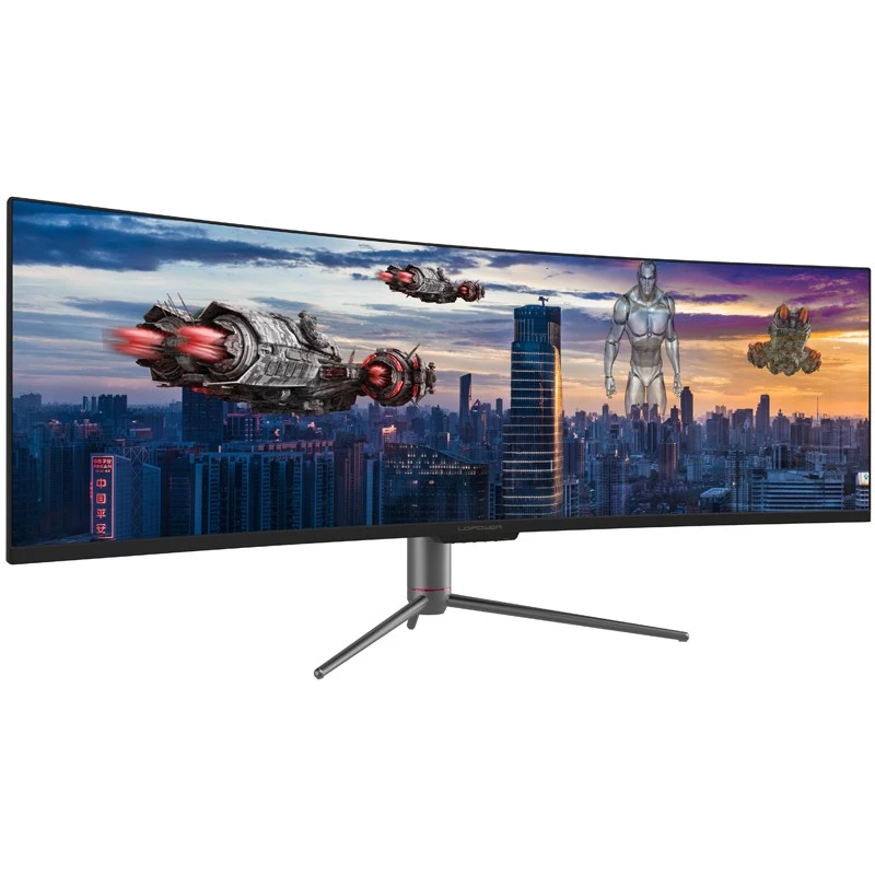 LC-Power LC-M49-DQHD-120-C-Q LED display 124,5 cm (49 ) 5120 x 1440 Pixel UltraWide Quad HD QLED Black (LC-M49-DQHD-120-C-Q)