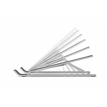 Passive holder Durable 505123 Laptop Silver Indoor Use