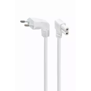 Power cable GEMBIRD C7–C7 2.5 m white, 10 A (PC-184L-VDE-2.5M-W)