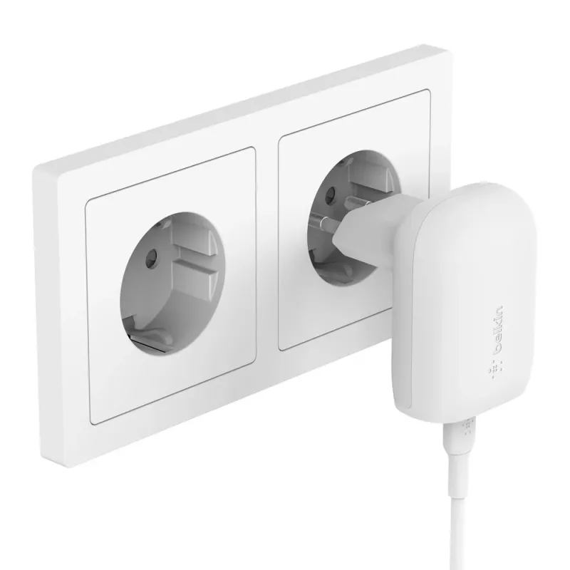 Charger Belkin WCA005vfWH Laptop Smartphone Tablet White