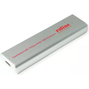 SSD enclosure ROLINE 16.01.4148 Silver M.2 10 Gbit/s USB Type-C