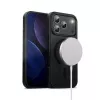 Phone case Crong MagSafe for iPhone 17 Pro — hybrid black
