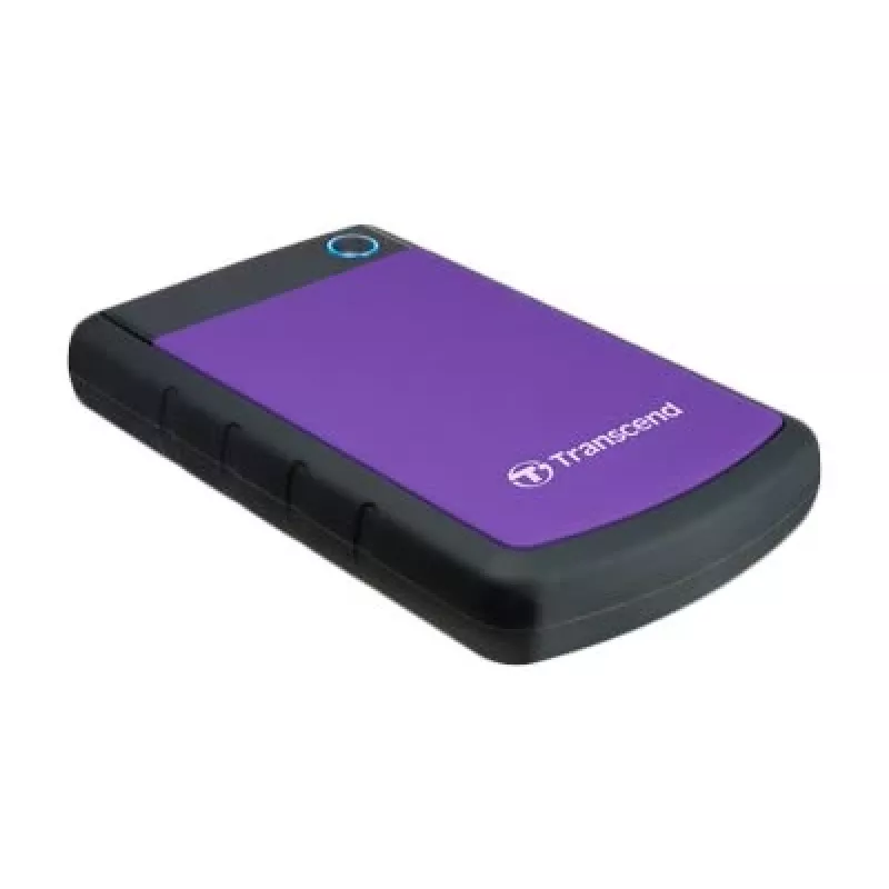 Transcend StoreJet 25H3P - Festplatte - 4TB - extern (tragbar) - 2.5 (6,4 cm) - USB3.0 - 256-Bit-AES - lila (TS4TSJ25H3P)