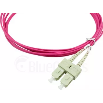 BlueOptics SFP3232FU1MK Fibre Optic Cable 1 m SC OM4 Magenta (SFP3232FU1MK)