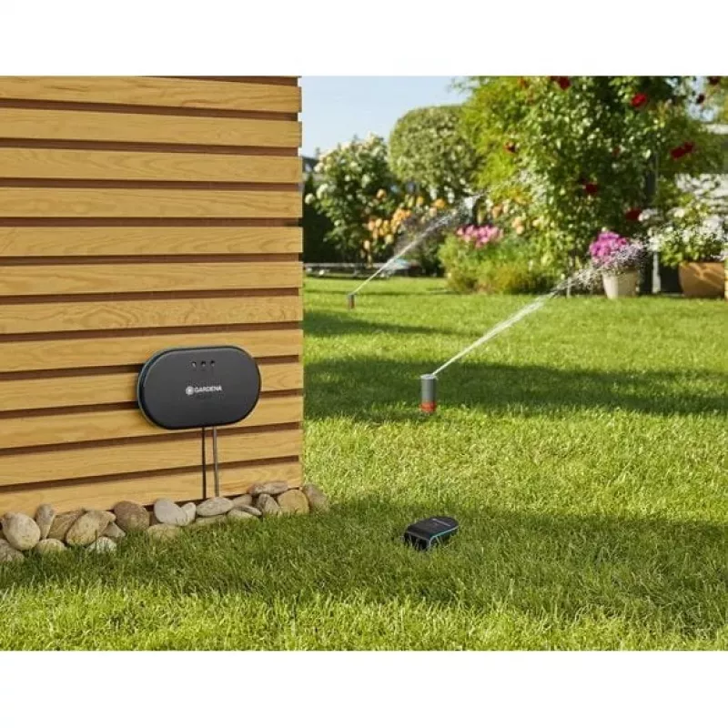 Gardena Set Smart Irrigation Control Sensor: irrigation computer for up to 6 valves (24 V)