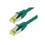 Ethernet patch cable helos Cat 6a S/FTP PIMF, green, 2 m