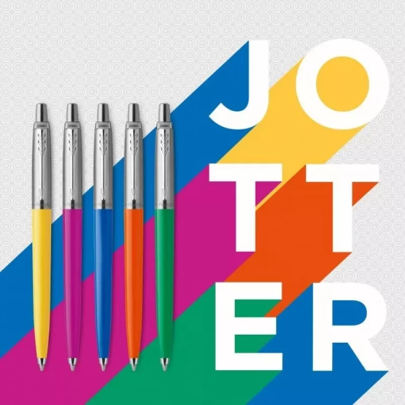 Clip-on retractable ballpoint pen Parker Jotter Originals Blue