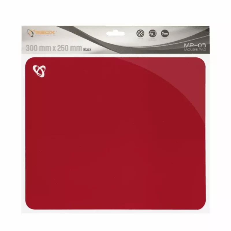 Sbox MP-03R Gel Mouse Pad Red