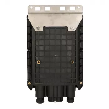 Fiber optic terminal box Extralink POLA 16-core, ABS housing, black