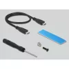 External Enclosure DeLOCK M.2 NVMe PCIe SSD USB 3.2 Gen 2x2