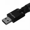 USB Wi‑Fi Adapter LANBERG NC-0300-WIE, USB 2.0, Dual External Antennas 5 dBi, WLAN 300 Mbps, Ethernet/WLAN, Black