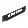 Patch panel DeLOCK 10 inch D-Type 6 port tool free black